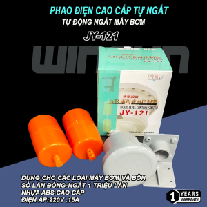 Phao điện, phao ngắt nước cao cấp tự ngắt Đài Loan JY Unilife 121 tự động ngắt máy bơm