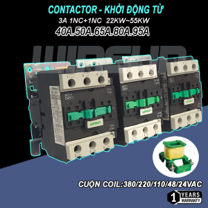Contactor - Khởi Động Từ 40/50/65/80/95A