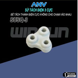 Sứ tách điện ANV 3 cực SUSQ-3