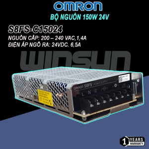 Bộ nguồn 150W 24V Omron S8FS-C15024 chính hãng Adapter chất lượng cao