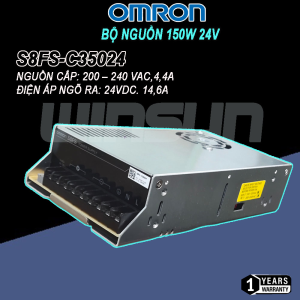 Bộ nguồn 350W 24V Omron S8FS-C35024 chính hãng Adapter chất lượng cao