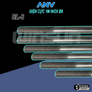 Điện cực 1M ANV Inox Ø6