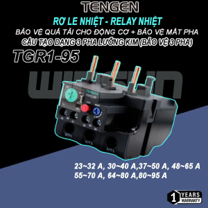 Rơ Le Nhiệt (Relay nhiệt) Tengen TGR1-95