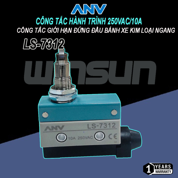 Công Tắc Hành Trình ANV LS-7312 (TZ-7312) 250VAC-10A