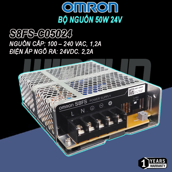 Bộ nguồn 100W 24V Omron S8FS-C10024 chính hãng Adapter chất lượng cao