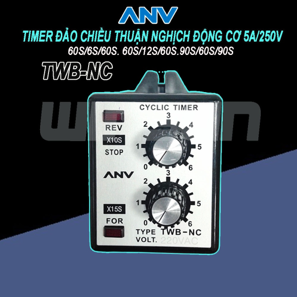 Timer đảo chiều thuận nghịch động cơ