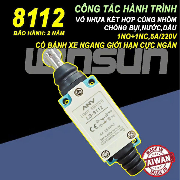 Công Tắc Hành Trình ANV LS-8112 (ME-8112) 250VAC-5A
