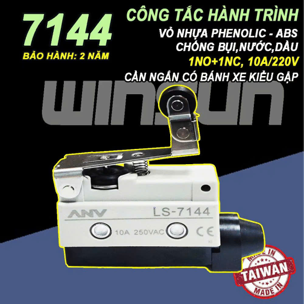 Công Tắc Hành Trình ANV LS-7144 (AZ-7144) 250VAC-10A