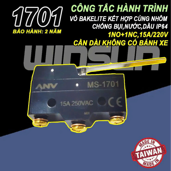 Công tắc hành trình 1701 (CM-1701) 250VAC-15A